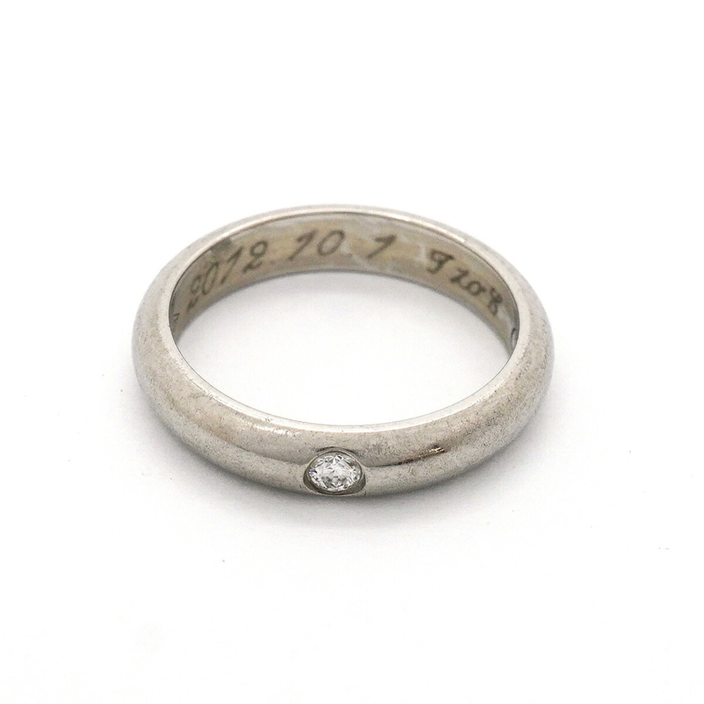 CARTIER Silver Diamond Ring - Picture 3 of 11